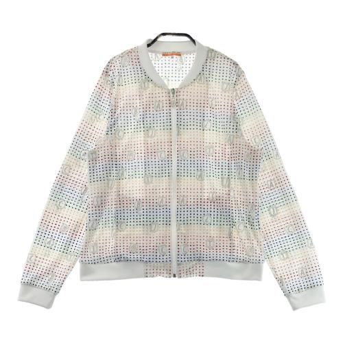 CASTELBAJAC カステルバジャック 長袖ジャケット 総柄 ホワイト系