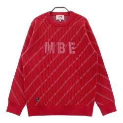 MASTER BUNNY EDITION 赤 シャツ サイズ6新品未使用品タグ無 マスターバニーエディション 長袖シャツ エンジ S 新品 レディース