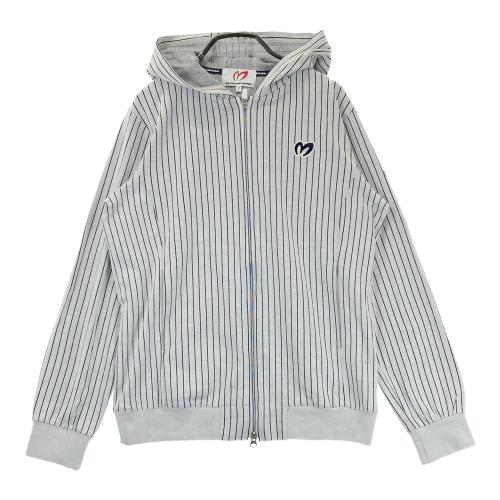 サイズ：2 MASTER BUNNY EDITION マスターバニーエディション  ジップジャケット  グレー系 [240101567994] ゴルフウェア レディース ストスト サイズ：2 MASTER BUNNY EDITION マスターバニーエディション ジップ