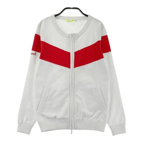 VIVA HEART ビバハート ニットベスト 総柄 ホワイト系 サイズ：40