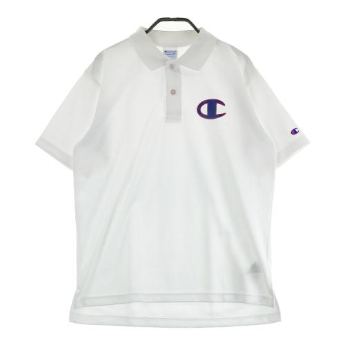 CHAMPION GOLF チャンピオンゴルフ 長袖ポロシャツ ホワイト系 サイズ