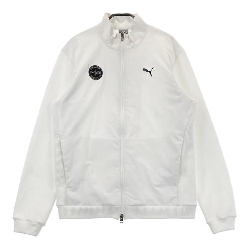 PUMA GOLF プーマゴルフ フリースジャケット ホワイト系 サイズ：L