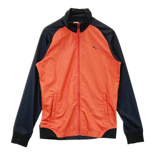 PUMA GOLF プーマゴルフ ジップジャケット チェック柄 ブラック系