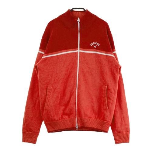 CALLAWAY キャロウェイ レッドレーベル ニット ジップジャケット 裏地