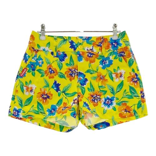 LE COQ GOLF ルコックゴルフ ショートパンツ 花柄 イエロー系 サイズ 