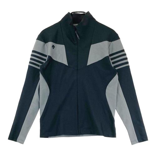 DESCENTE GOLF デサントゴルフ ジップベスト ブラック系 サイズ：L