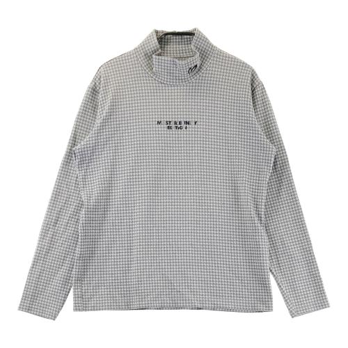 パーリーゲイツ マスターバニー 千鳥格子柄 ニット ジャケット メンズ