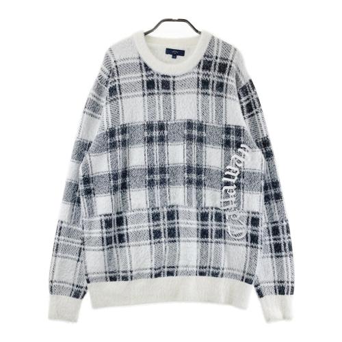 PEARLY GATES パーリーゲイツ ウール混 ロングパンツ チェック柄