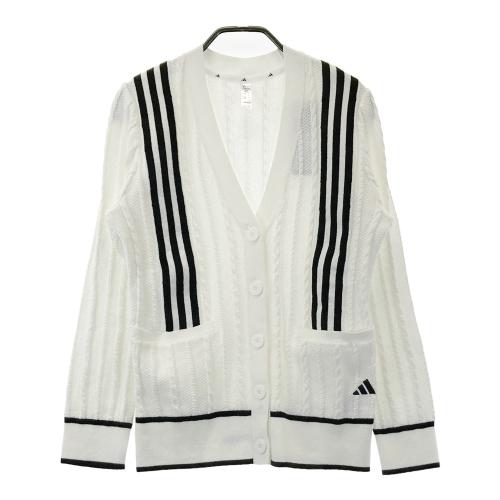 アディダスゴルフ S セットアップ 春 4点 PRIMEKNIT カーディガン ADIDAS GOLF アディダスゴルフ 2024年 カーディガン ホワイト系 サイズ