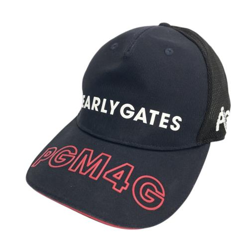 PEARLY GATES パーリーゲイツ メッシュキャップ レッド系 ランク：A