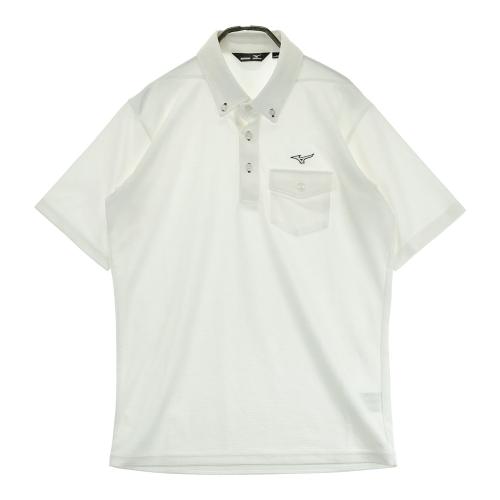 サイズ：XL BRIEFING GOLF ブリーフィング  半袖ポロシャツ  ホワイト系 [240101736298] ゴルフウェア メンズ ストスト BRIEFING GOLF ブリーフィング 半袖ポロシャツ ホワイト系 サイズ：XL