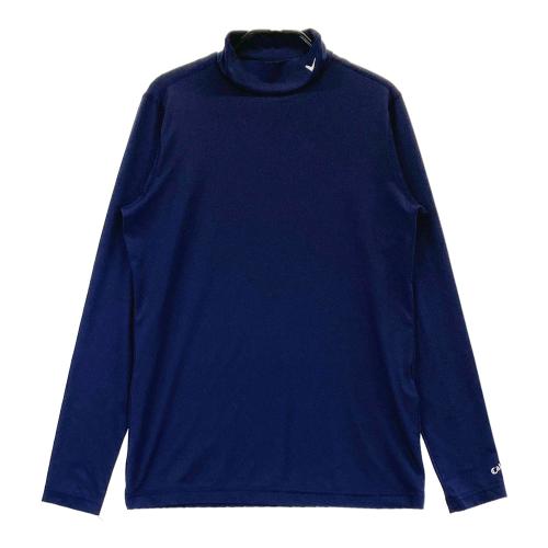 CALLAWAY キャロウェイ 長袖ハイネックTシャツ ボーダー ネイビー系