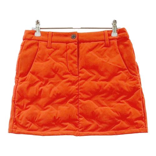 DESCENTE GOLF デサントゴルフ ダウンベスト オレンジ系 サイズ：S