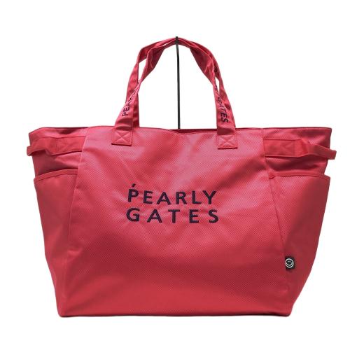 PEARLY GATES パーリーゲイツ トートバッグ ピンク系 ランク：B 【中古