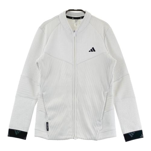 ADIDAS GOLF アディダスゴルフ 2WAY 長袖ジップジャケット ホワイト系