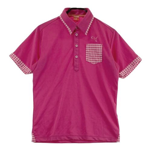 PUMA GOLF プーマゴルフ 長袖ポロシャツ ピンク系 サイズ：M ランク：A