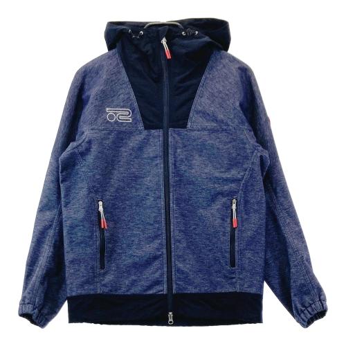 ROSASEN ロサーセン ジップジャケット ロゴ総柄 ネイビー系 サイズ：L