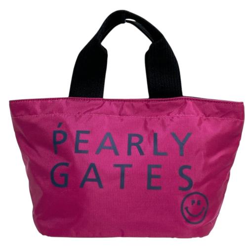 PEARLY GATES パーリーゲイツ カートバッグ ニコちゃん ピンク系