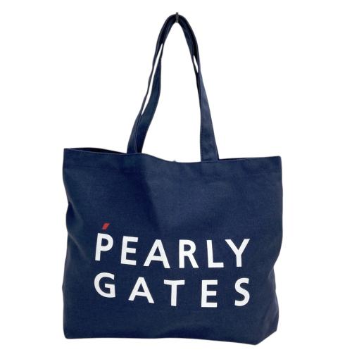 【新品未使用】 パーリーゲイツ マルチポーチ ニコちゃん PEARLY GATES（パーリーゲイツ） マルチポーチ ネイビー×白 内側総柄