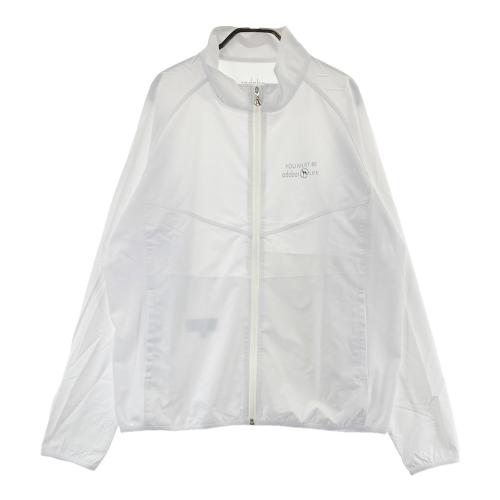 adabat アダバット 半袖ポロシャツ 花柄 ホワイト系 38 [240001223538]【中古】ゴルフウェア レディース