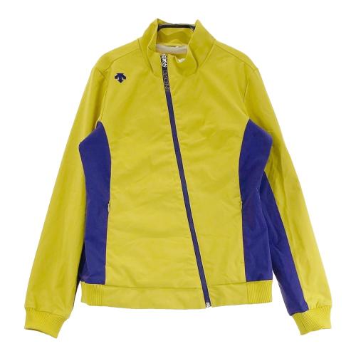DESCENTE GOLF デサントゴルフ メッシュ切替 長袖ジャケット パープル