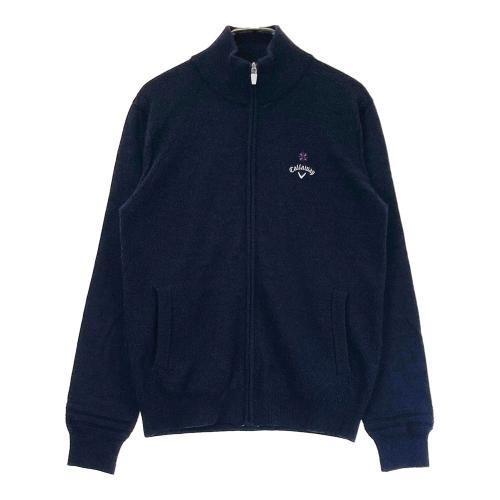 CALLAWAY キャロウェイ ジップ ニット ジャケット レッド系 サイズ：M