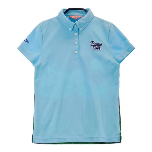 BEAMS GOLF ビームスゴルフ 半袖 ポロシャツ ブルー系 サイズ：M