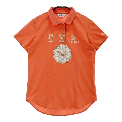MUNSING WEAR マンシングウェア MGWRJA13 半袖ポロシャツ 総柄 【超美