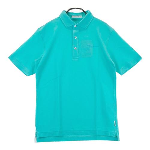 FIDES GOLF フィデスゴルフ 半袖ポロシャツ ブルー系 サイズ：L ランク 