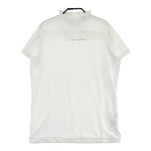ST ANDREWS セントアンドリュース モックネック 半袖Tシャツ ブラック