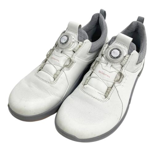 ecco エコー ゴルフシューズ ホワイト系 サイズ：37 ランク：B 【中古