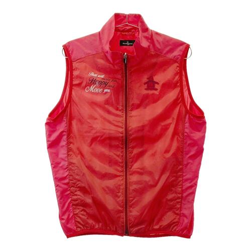 MUNSING WEAR マンシングウェア ハーフジップ ナイロンベスト パープル