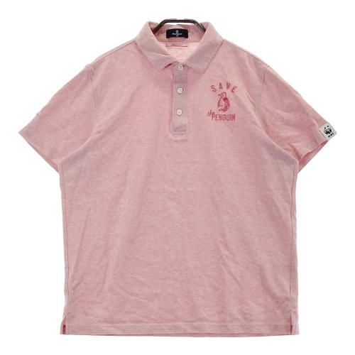 MUNSING WEAR マンシングウェア 半袖 シャツ ピンク系 サイズ：M