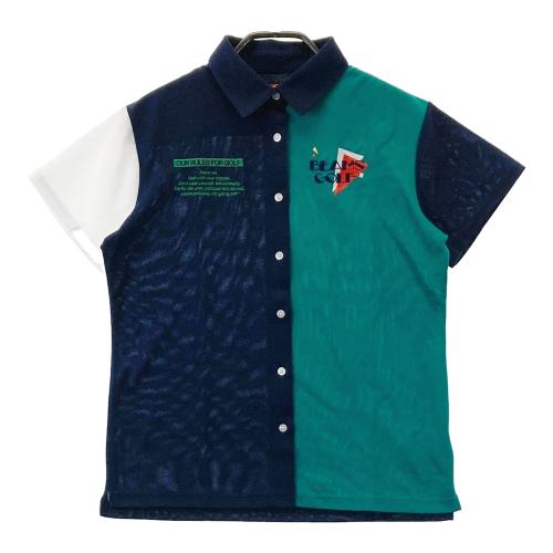 BEAMS GOLF ビームスゴルフ 半袖シャツ ネイビー系 サイズ：M ランク