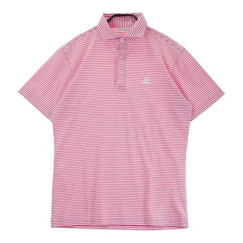 ADIDAS GOLF アディダスゴルフ 半袖ポロシャツ ピンク系 サイズ：M