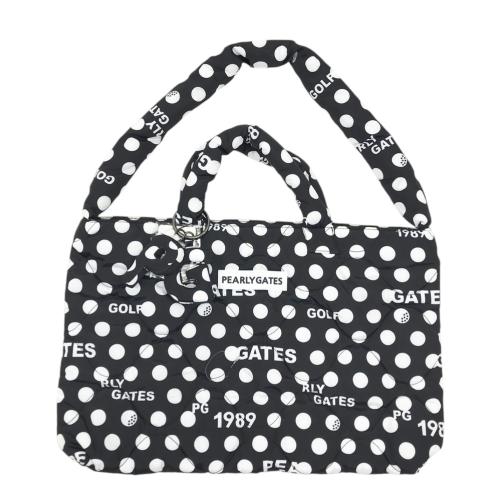 ☆新品未使用☆PEARLY GATES チェック×ドット柄 中綿カートバッグ PEARLY GATES バッグ │ 【公式】中古ゴルフウェア通販サイト ストスト