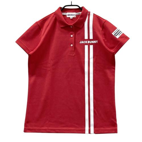 JACK BUNNY ジャックバニー 半袖ポロシャツ レッド系 サイズ：2 ランク