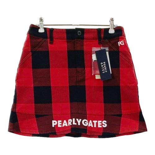 PEARLY GATES パーリーゲイツ 055-1234038 スカート ひざ丈 チェック柄