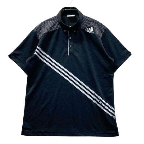 ADIDAS GOLF アディダスゴルフ FJ9837 半袖ポロシャツ ブラック系