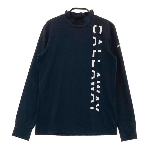 CALLAWAY キャロウェイ ハイネック 長袖Tシャツ ネイビー系 サイズ：M