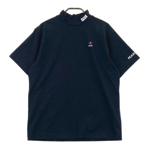 PEARLY GATES パーリーゲイツ ロゴプリント ハイネック 半袖Tシャツ
