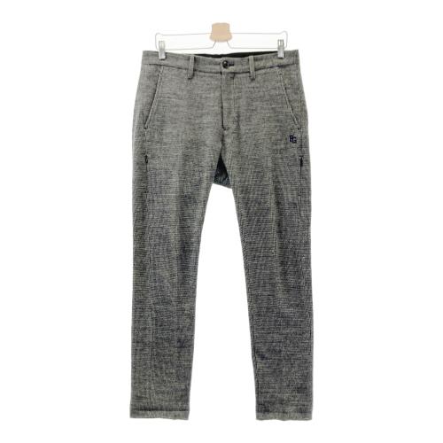 PEARLY GATES パーリーゲイツ ウール混 ロングパンツ チェック柄