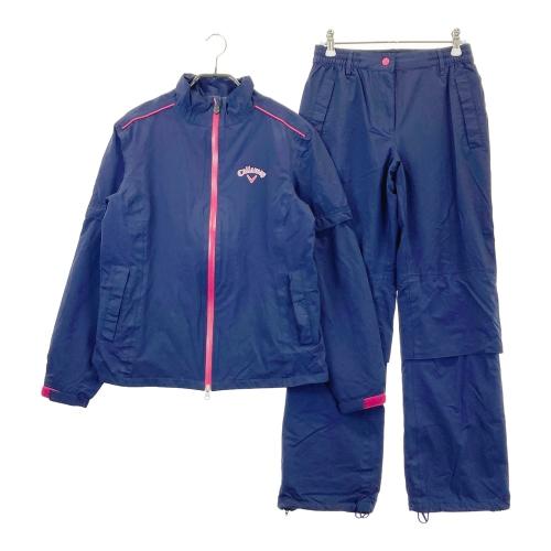 定66000円 上下セット 0 パーリーゲイツ レインジャケット パンツ