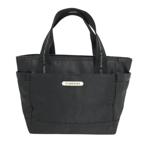 ST ANDREWS セントアンドリュース トートバッグ ブラック系 ランク：B