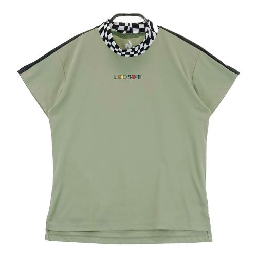 サイズ：L RENOMA GOLF レノマゴルフ ×PACIFIC GOLF CLUB モックネック 半袖Tシャツ  ブラック系 [240101744724] ゴルフウェア メンズ ストスト RENOMA GOLF レノマゴルフ ×PACIFIC GOLF CLUB モックネック 半袖T