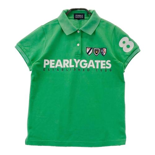 PEARLY GATES パーリーゲイツ 半袖ポロシャツ グリーン系 サイズ：2