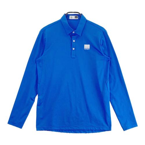 MUNSING WEAR マンシングウェア MEMSJB01 長袖ポロシャツ ブルー系
