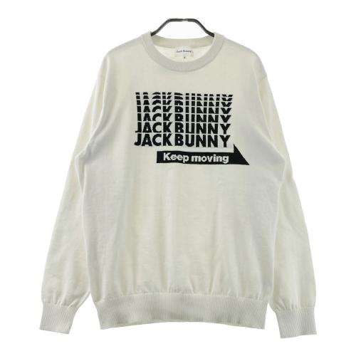 JACK BUNNY ジャックバニー 長袖 ニットセーター ホワイト系 サイズ：5