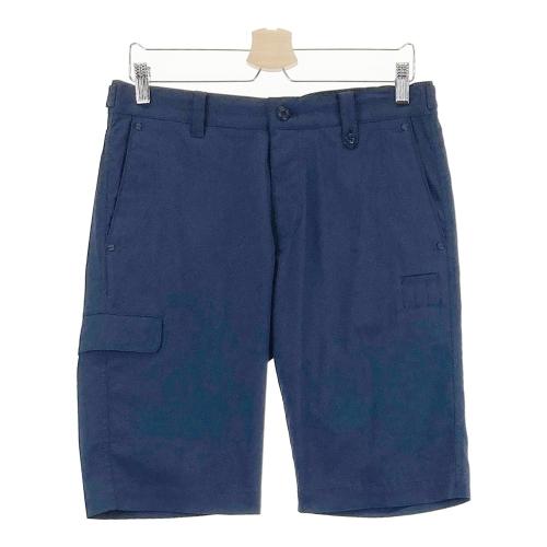 新品未使用品 adabat ハーフパンツ ゴルフ 総柄 1サイズ ADABAT アダバット ハーフパンツ 総柄 ネイビー系 サイズ：46 ランク