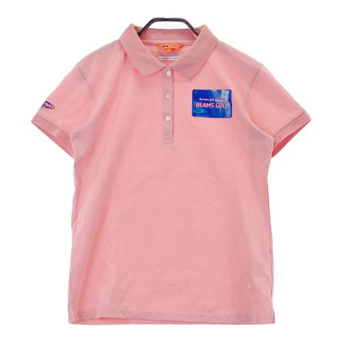 BEAMS GOLF ビームスゴルフ 半袖ポロシャツ ピンク系 サイズ：L ランク